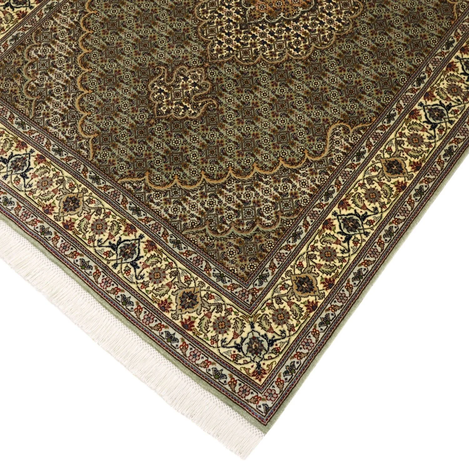 Täbriz - 50 Raj Teppich 150x101cm - Perserteppich - Image 4