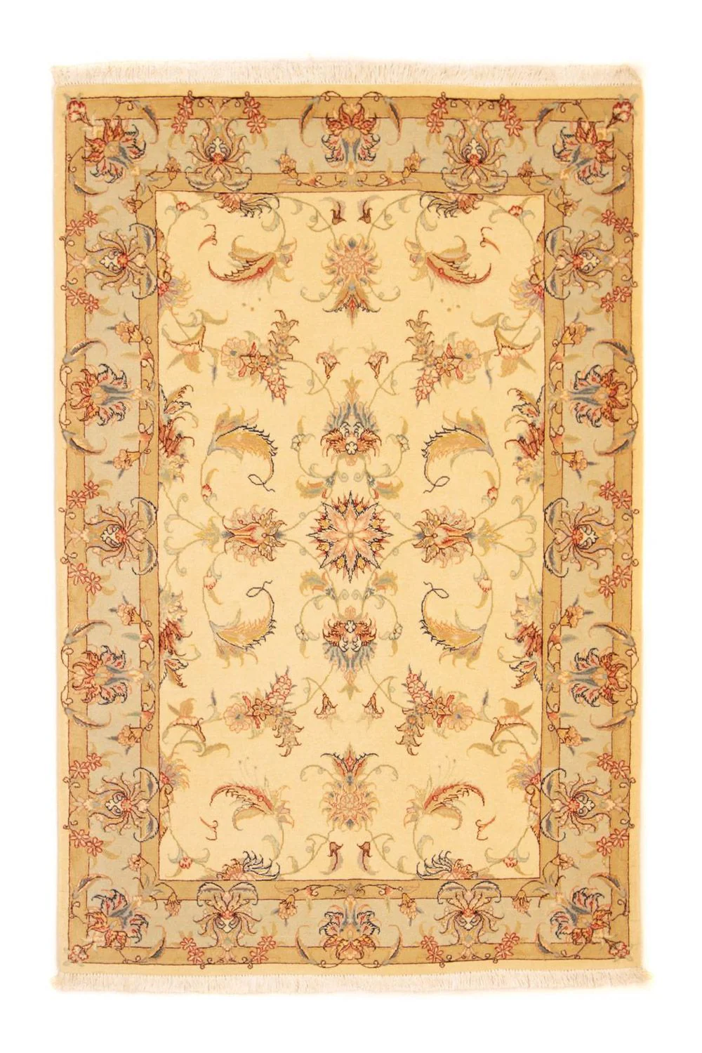 Täbriz - 50 Raj Teppich 150x101cm - Perserteppich