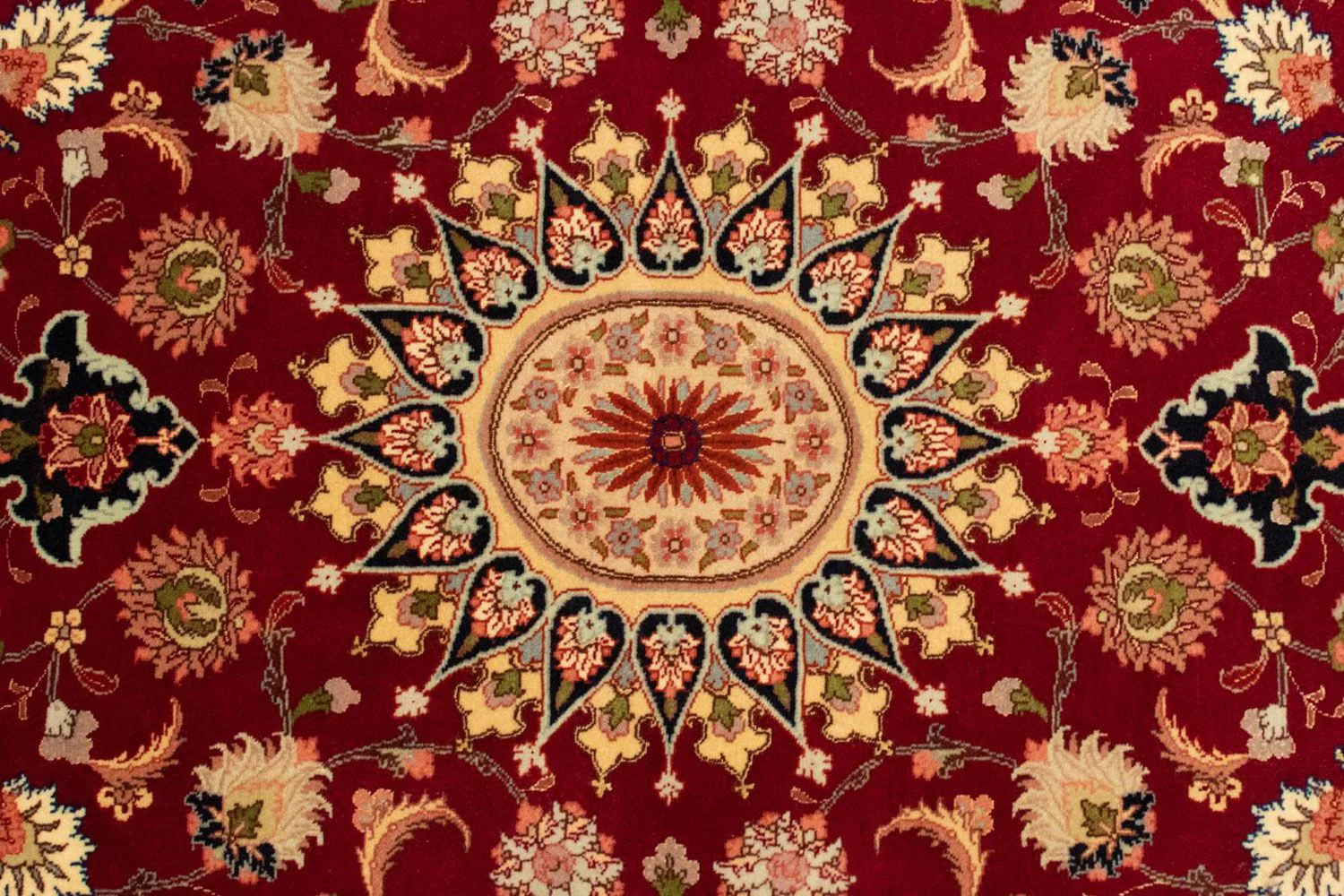 Täbriz - 50 Raj Teppich 150x101cm - Perserteppich - Image 2