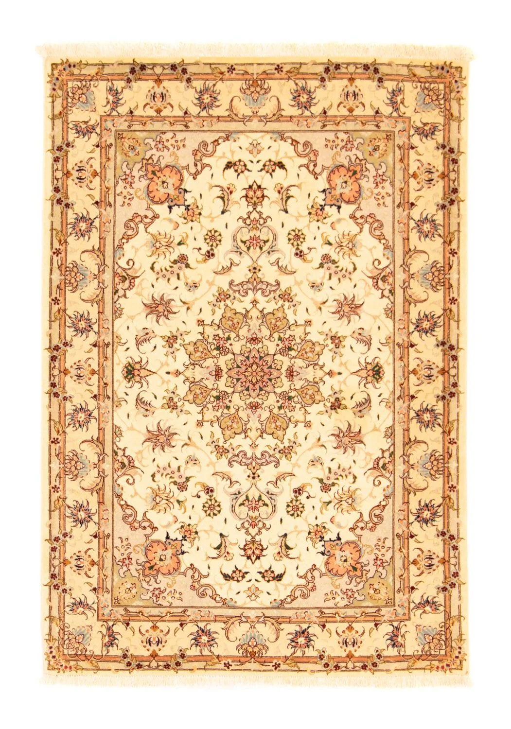 Täbriz - 50 Raj Teppich 150x102cm - Perserteppich