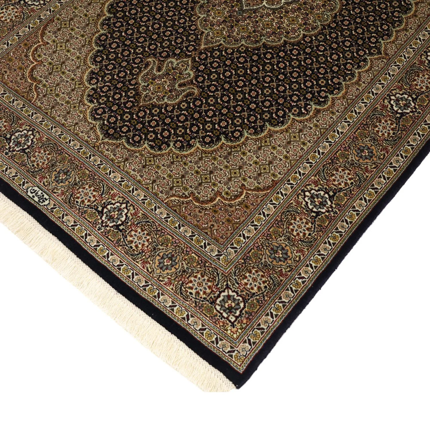 Täbriz - 50 Raj Teppich 150x99cm - Perserteppich - Image 4