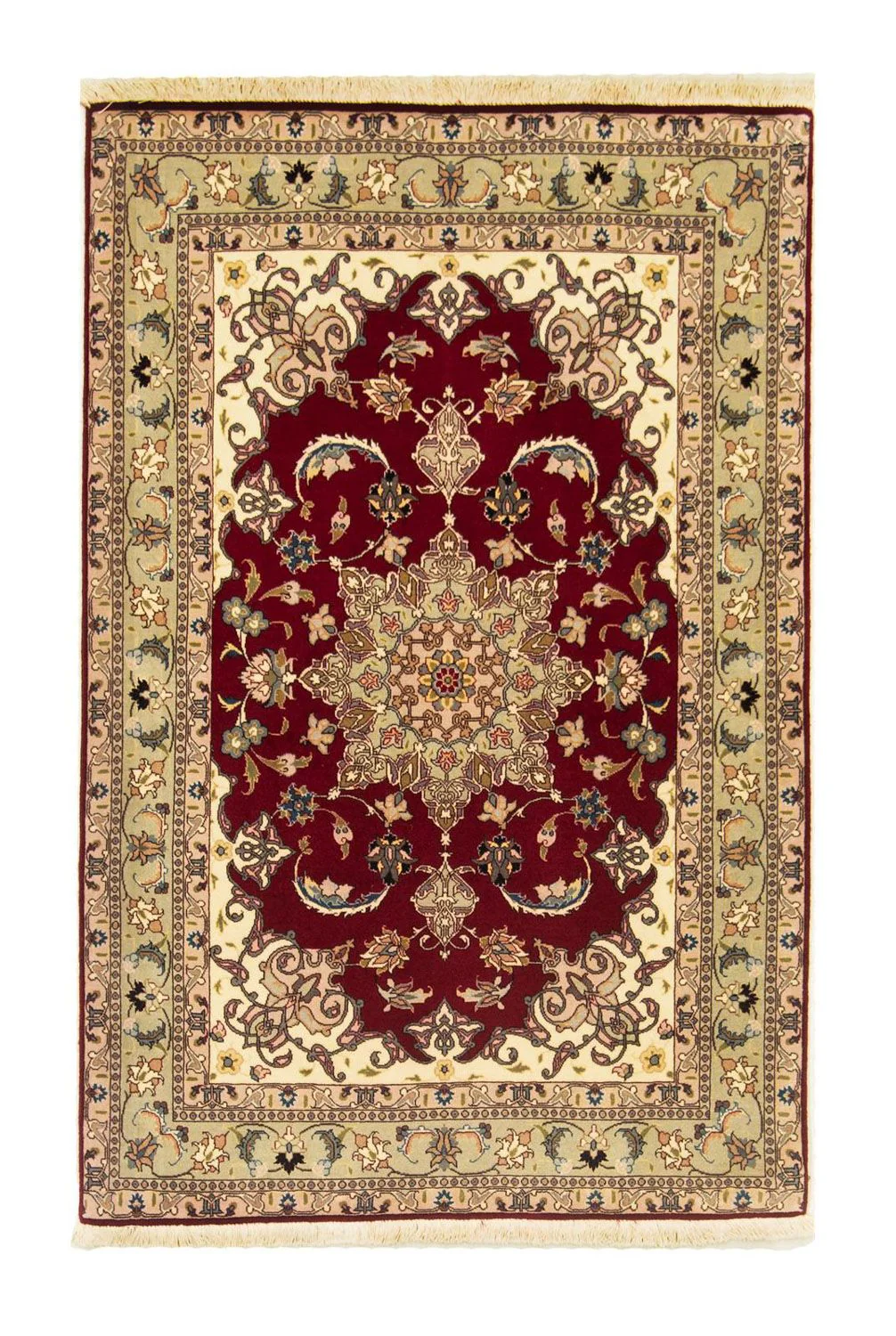 Täbriz - 50 Raj Teppich 150x99cm - Perserteppich