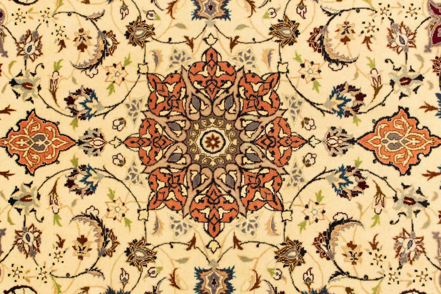Täbriz - 50 Raj Teppich 151x102cm - Perserteppich - Image 2