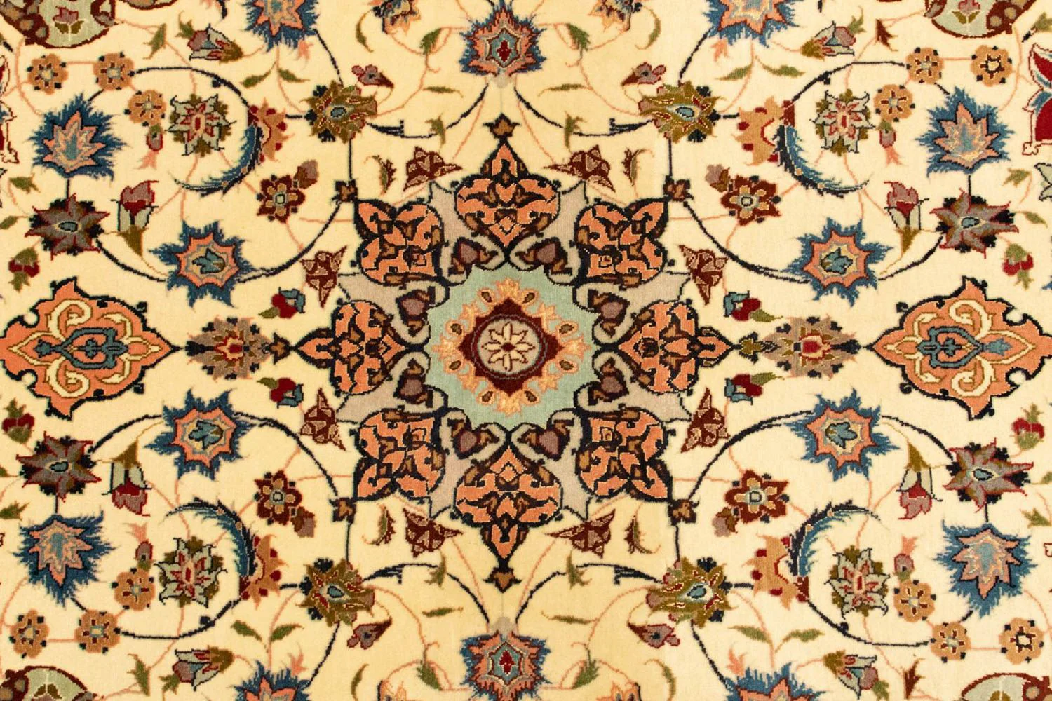 Täbriz - 50 Raj Teppich 151x102cm - Perserteppich - Image 2