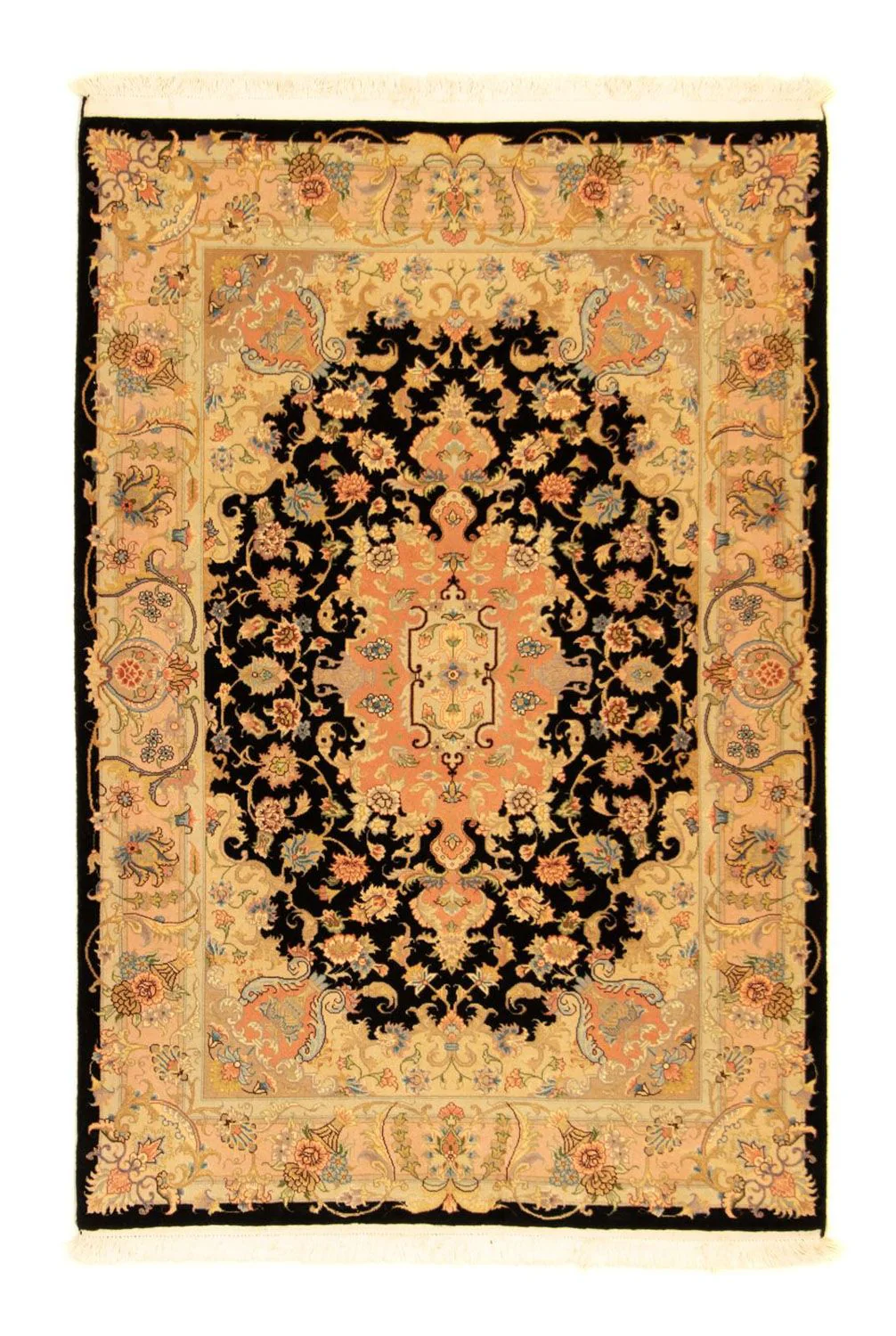 Täbriz - 50 Raj Teppich 151x103cm - Perserteppich