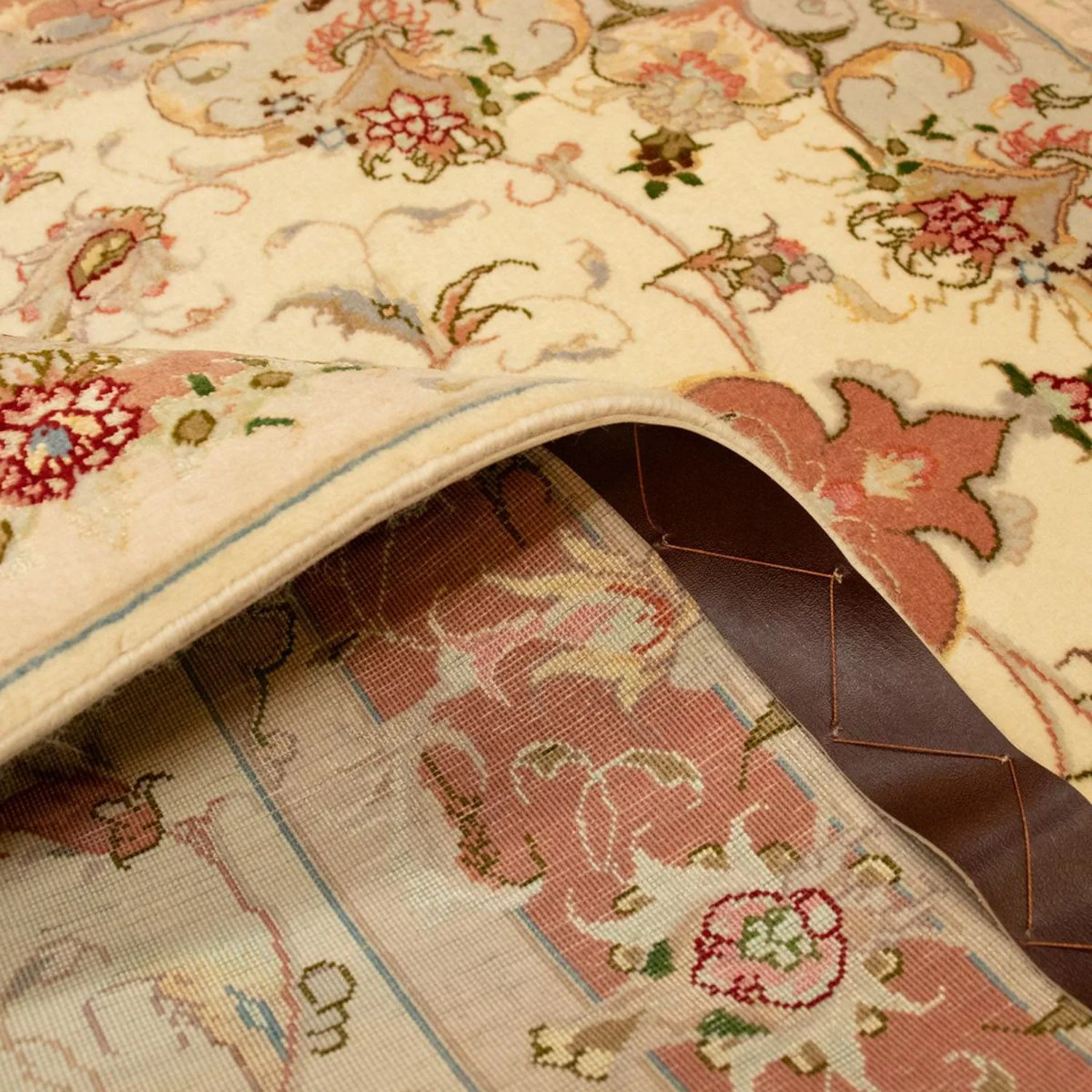 Täbriz - 50 Raj Teppich 151x104cm - Perserteppich - Image 4