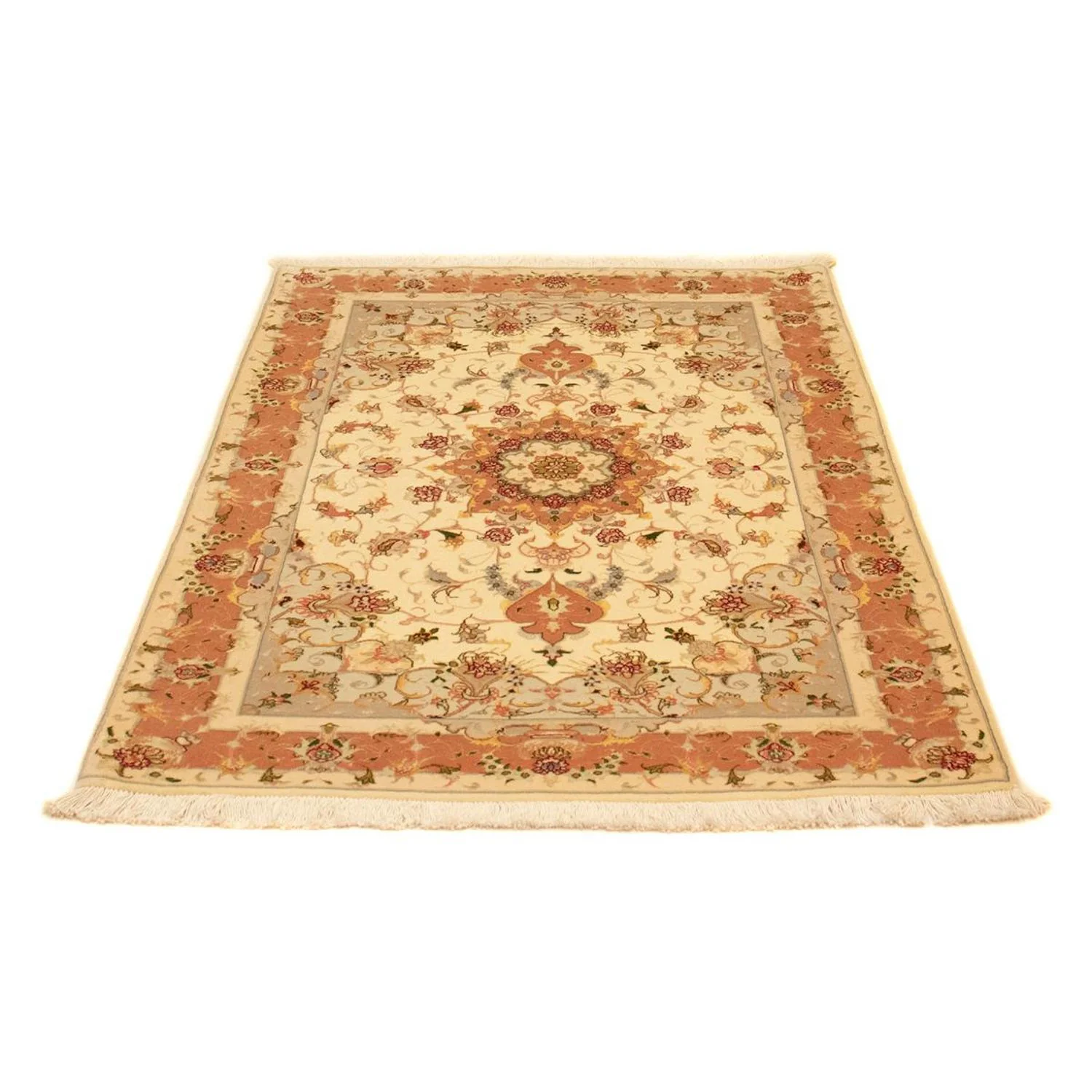 Täbriz - 50 Raj Teppich 151x104cm - Perserteppich - Image 5