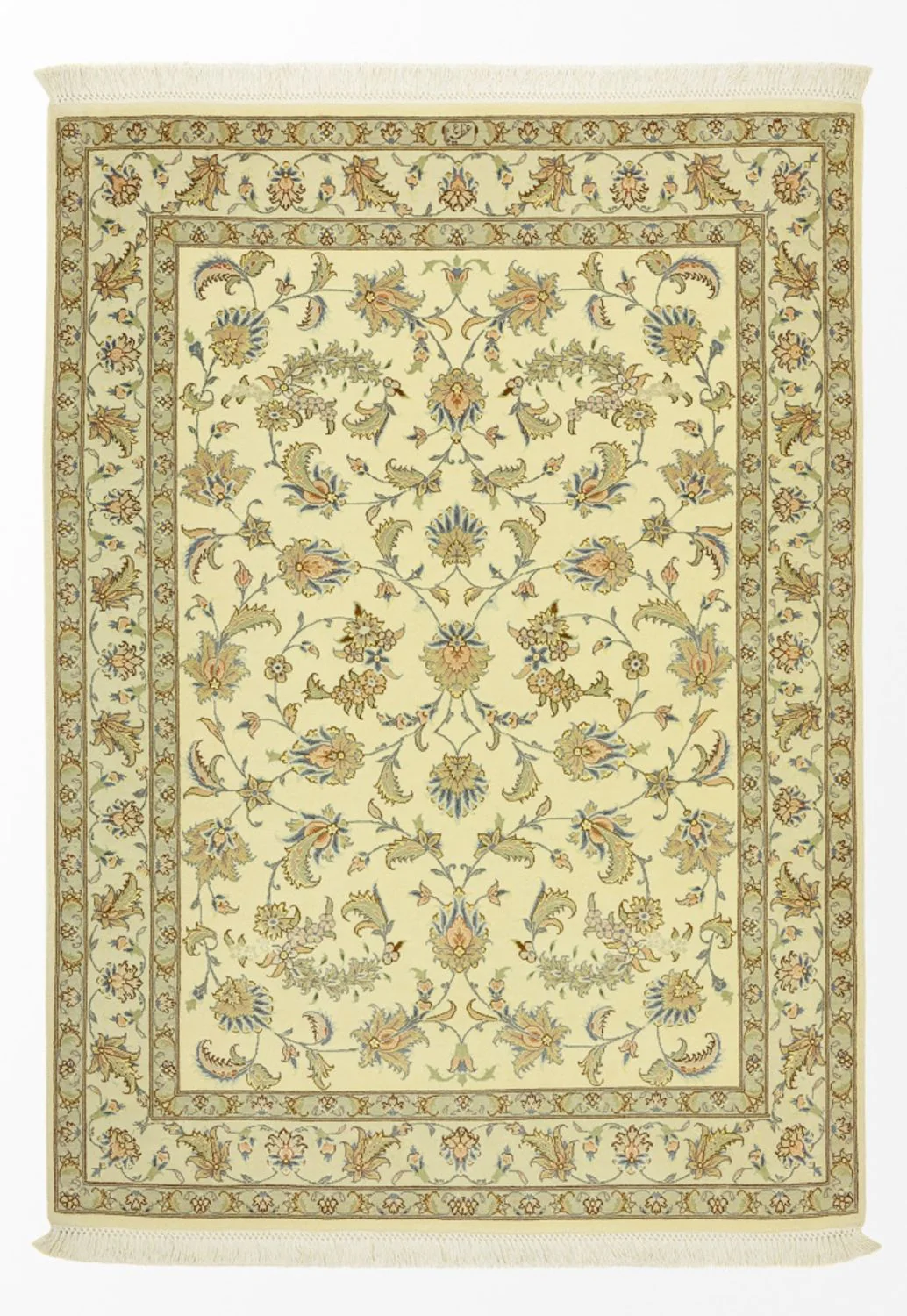 Täbriz - 50 Raj Teppich 151x108cm - Perserteppich