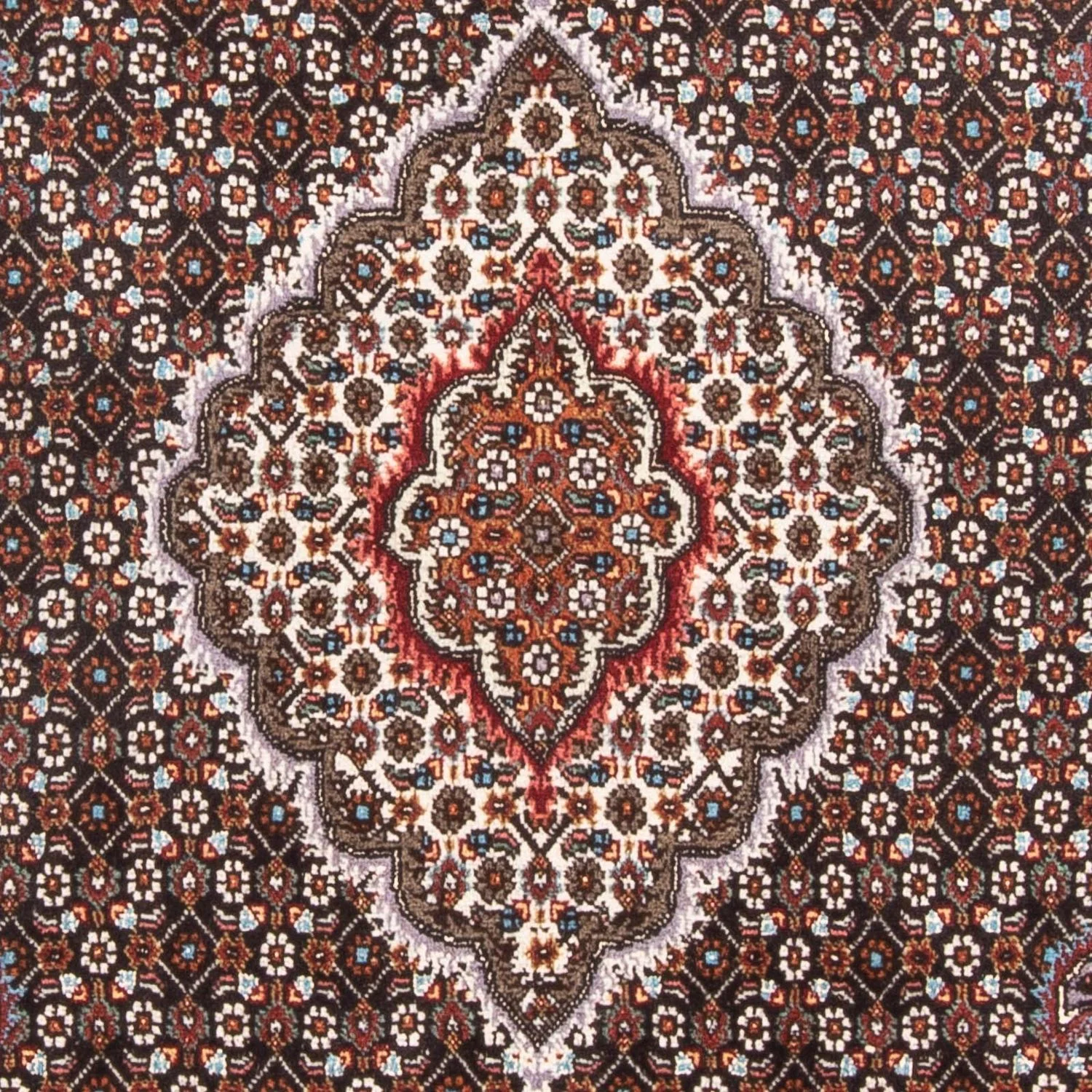 Perserteppich - Täbriz - Royal - 152 x 100 cm - schwarz - Image 2