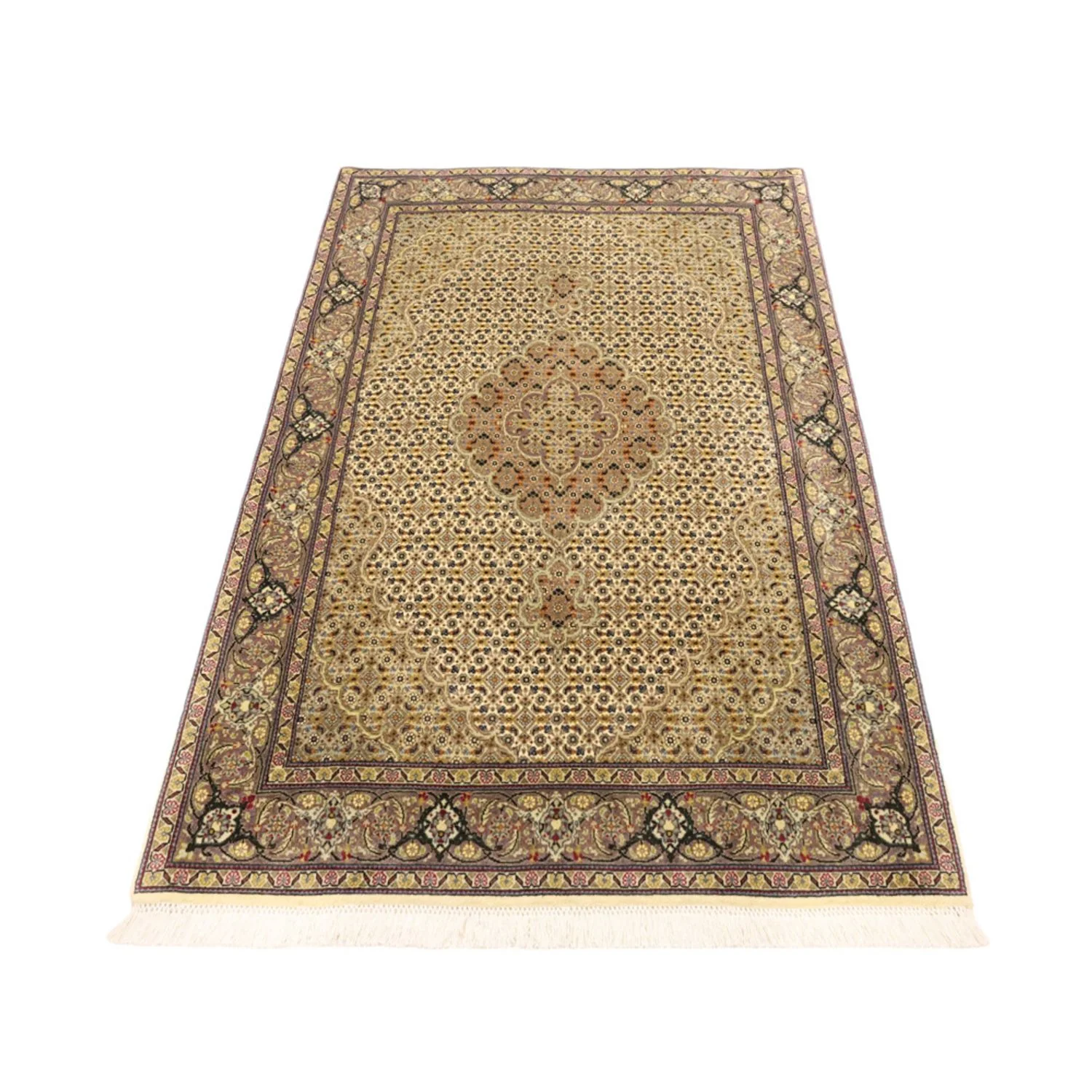 Täbriz - 50 Raj Teppich 152x101cm - Perserteppich - Image 6