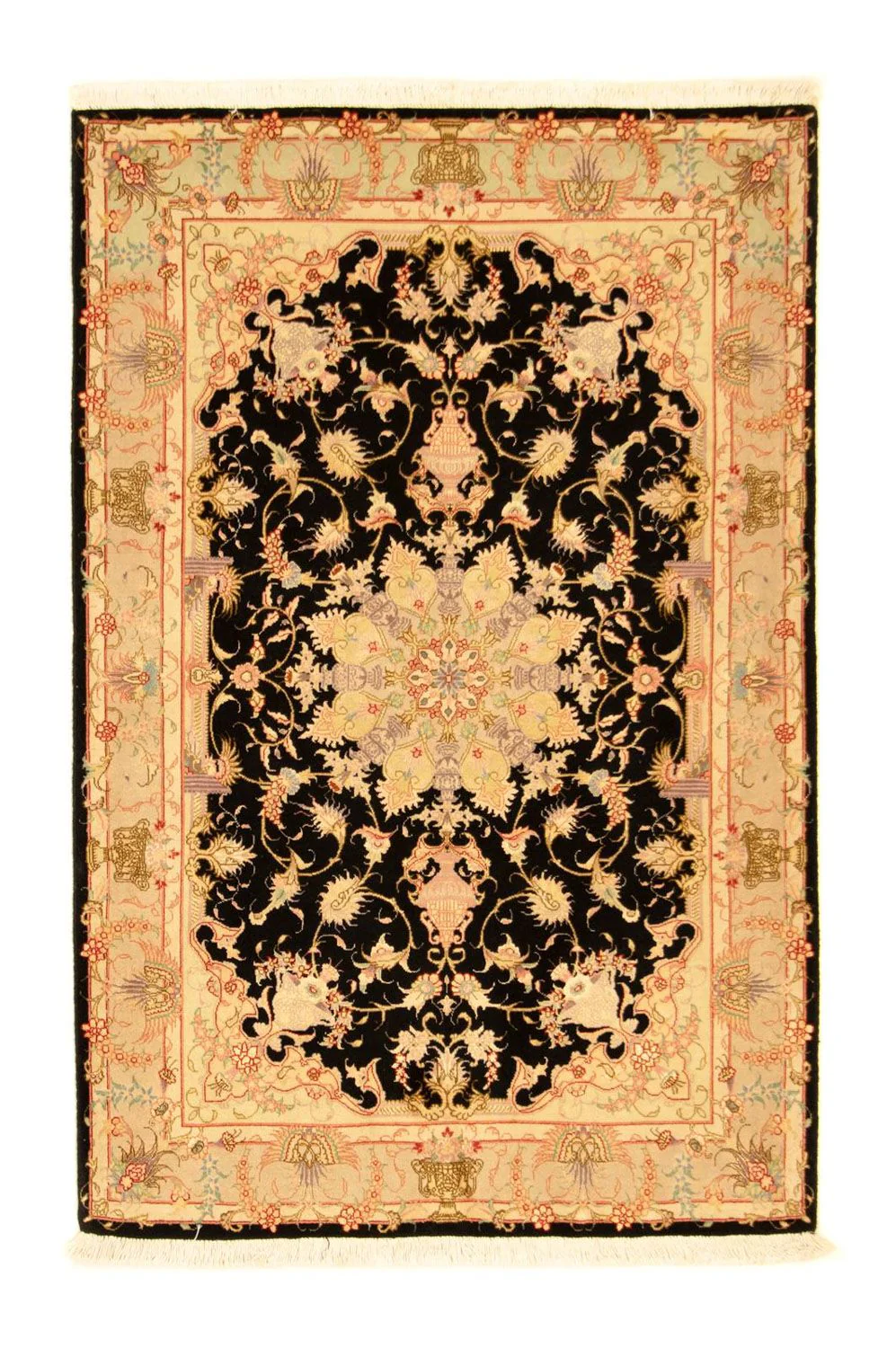 Täbriz - 50 Raj Teppich 152x101cm - Perserteppich