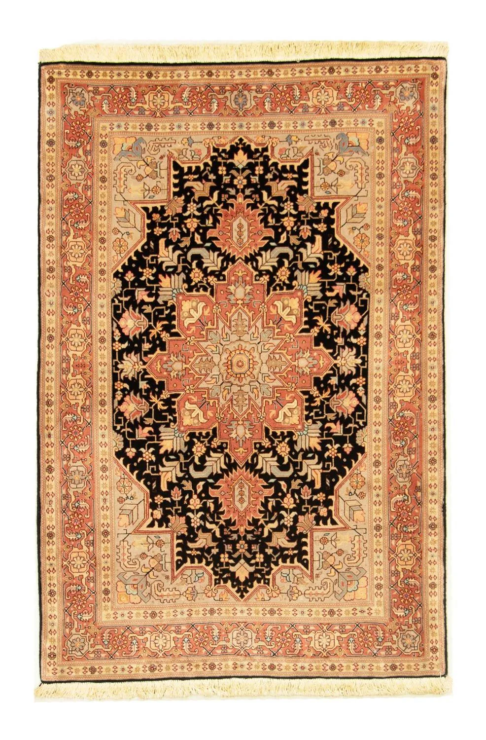 Täbriz - 50 Raj Teppich 152x101cm - Perserteppich