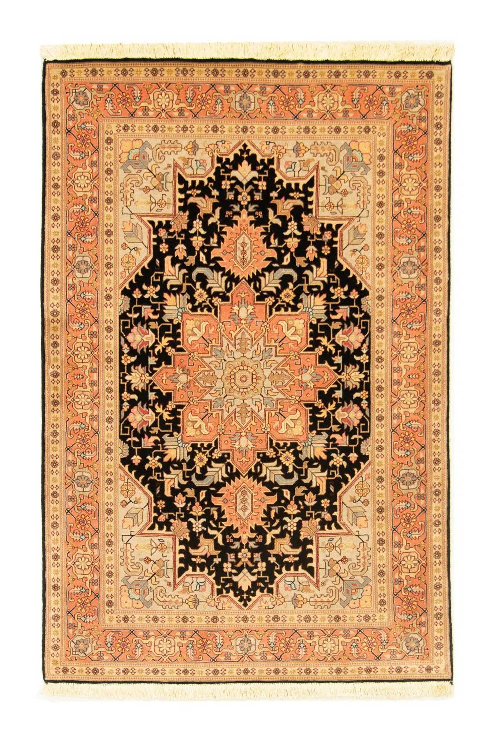 Täbriz - 50 Raj Teppich 153x100cm - Perserteppich
