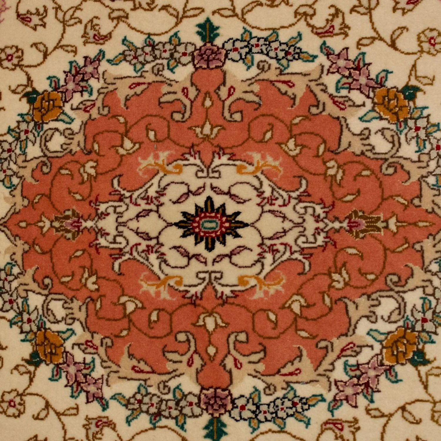 Täbriz - 50 Raj Teppich 153x102cm - Perserteppich - Image 2