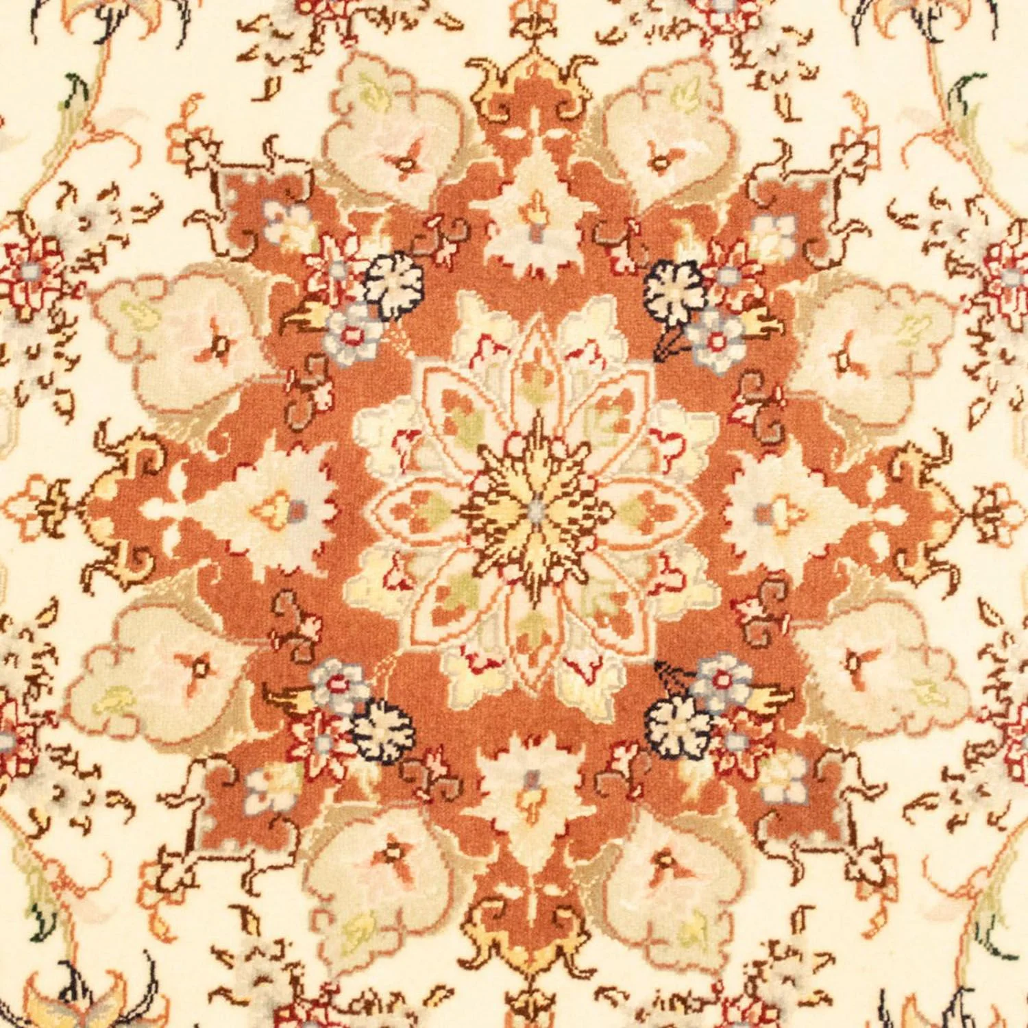 Täbriz - 50 Raj Teppich 155x102cm - Perserteppich - Image 2