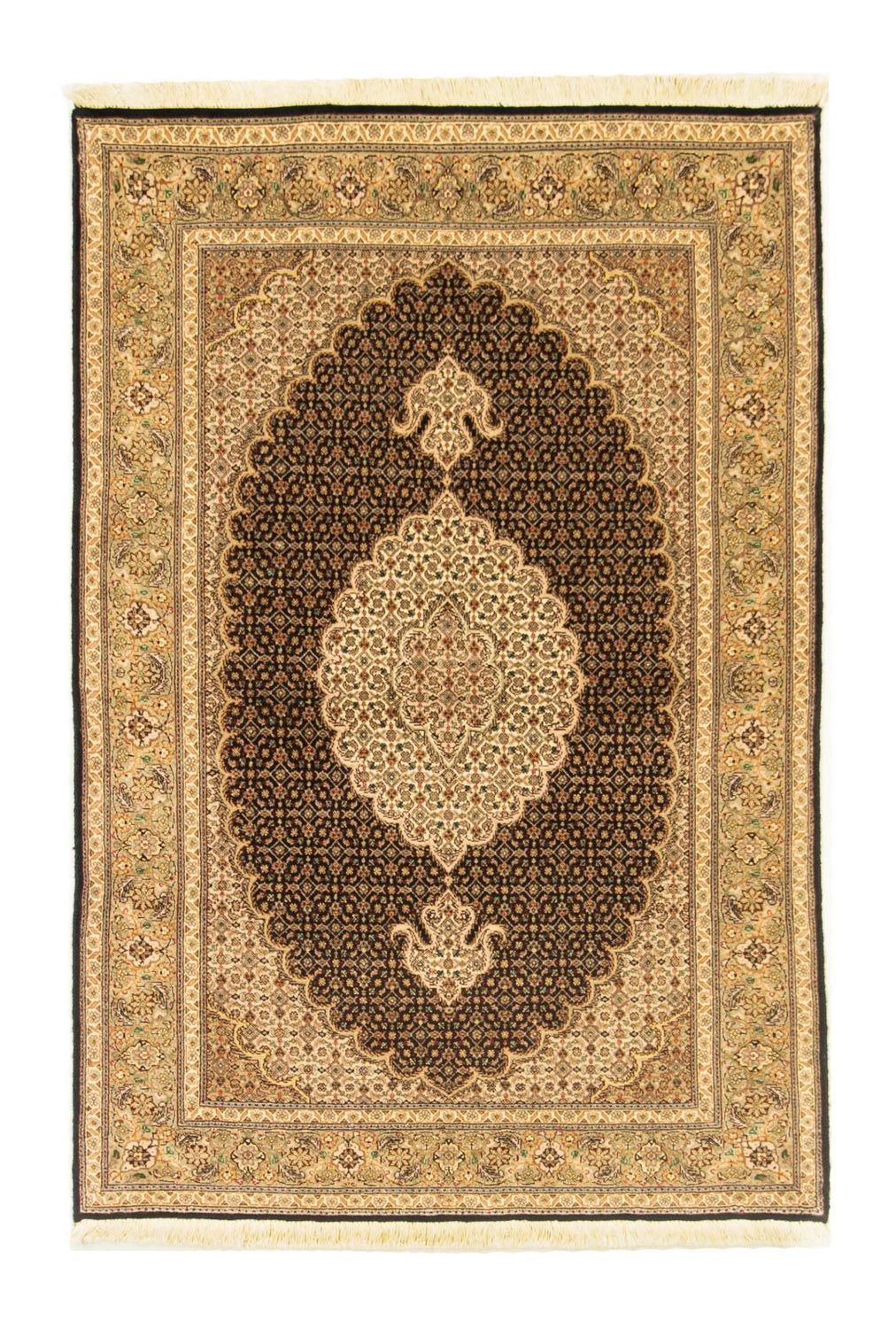 Täbriz - 50 Raj Teppich 156x102cm - Perserteppich