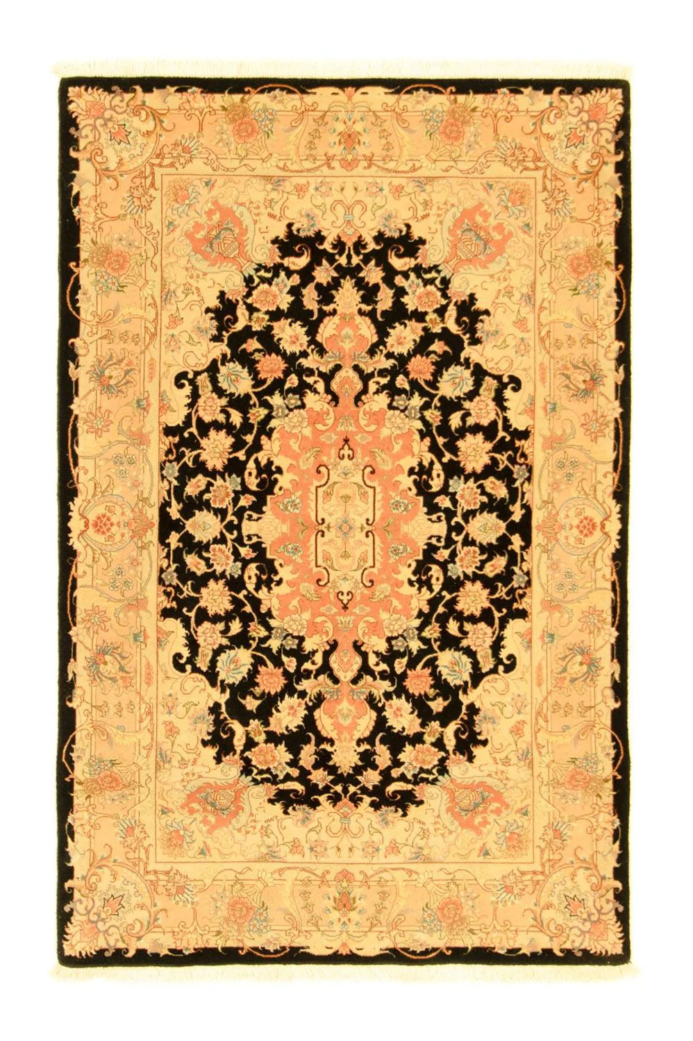 Täbriz - 50 Raj Teppich 157x101cm - Perserteppich