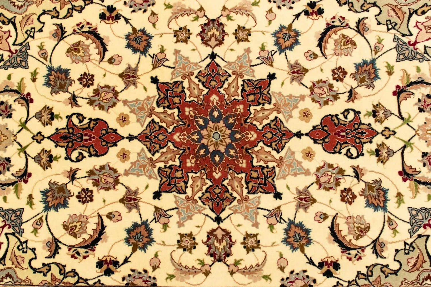 Täbriz - 50 Raj Teppich 158x100cm - Perserteppich - Image 2