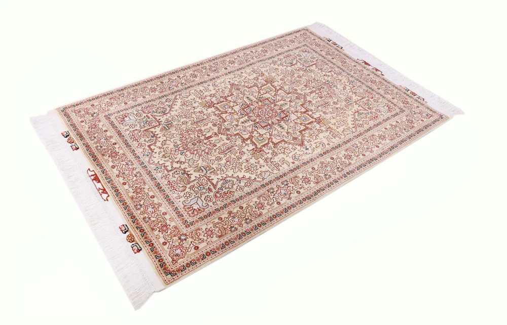 Perserteppich - Täbriz - Royal - 160 x 100 cm - hellbeige - Image 2