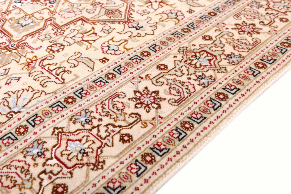 Perserteppich - Täbriz - Royal - 160 x 100 cm - hellbeige - Image 6