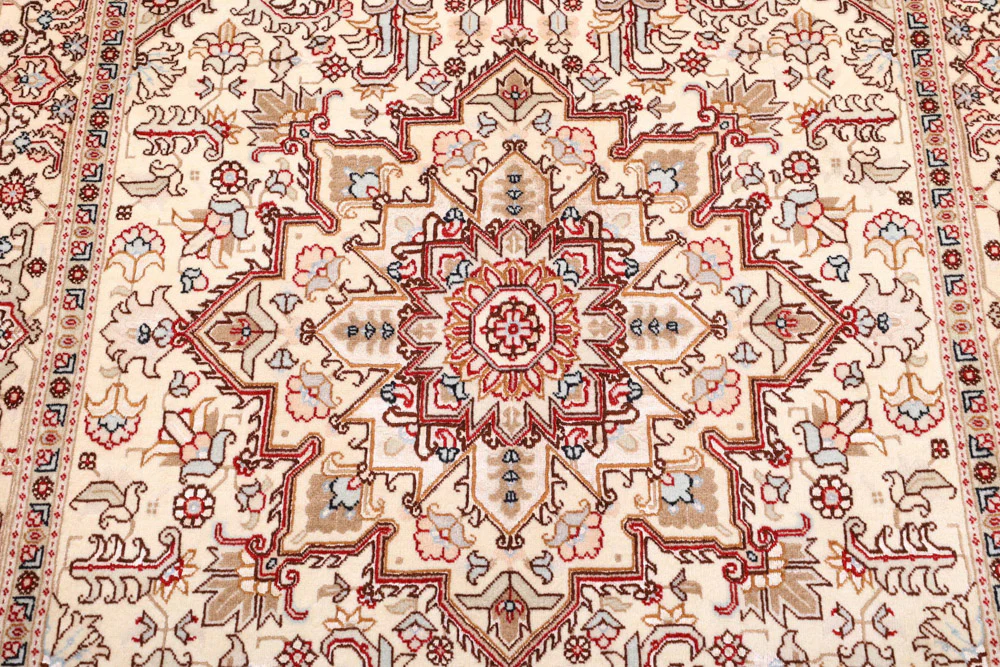Perserteppich - Täbriz - Royal - 160 x 100 cm - hellbeige - Image 7