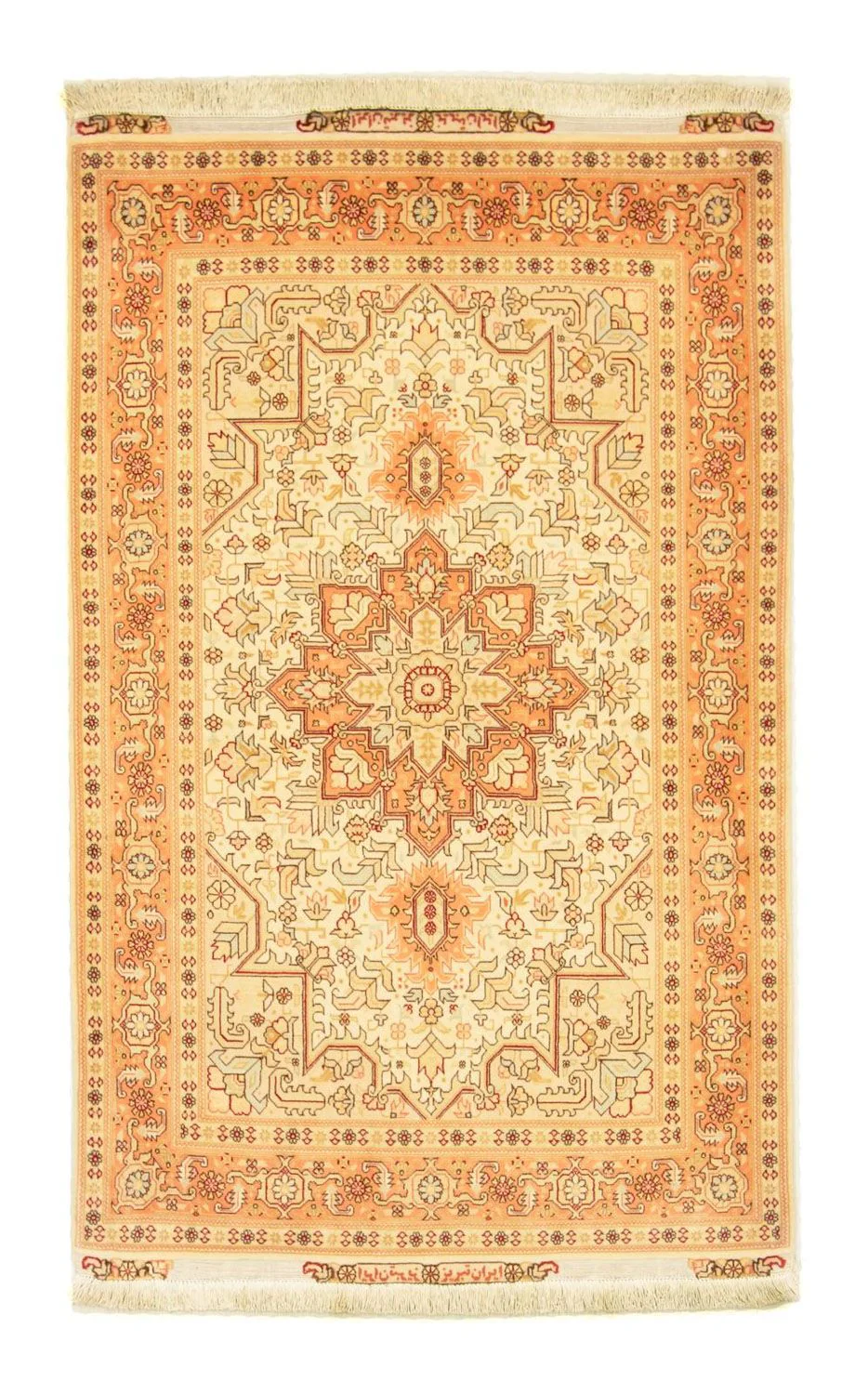 Täbriz - 50 Raj Teppich 160x103cm - Perserteppich
