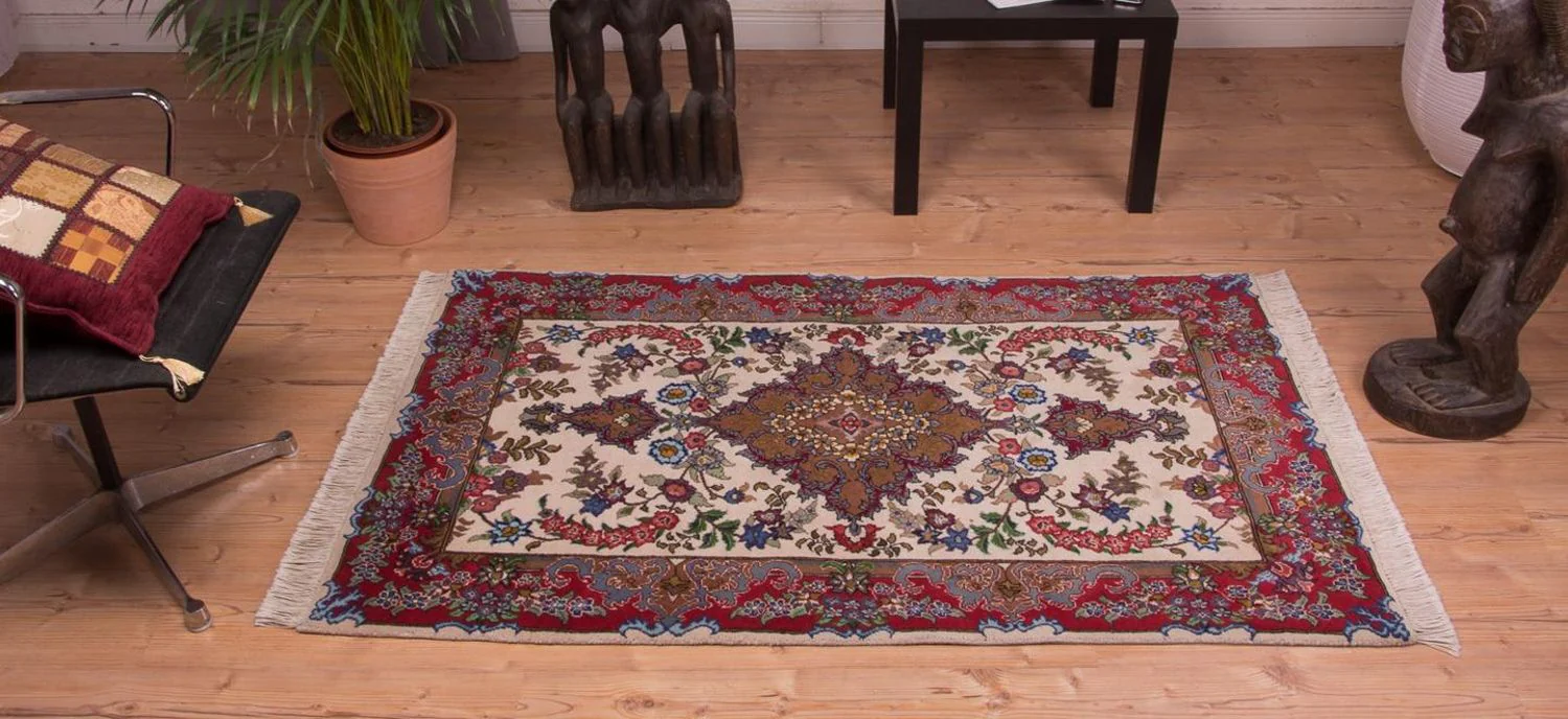 Täbriz - 50 Raj Teppich 160x97cm - Perserteppich - Image 2