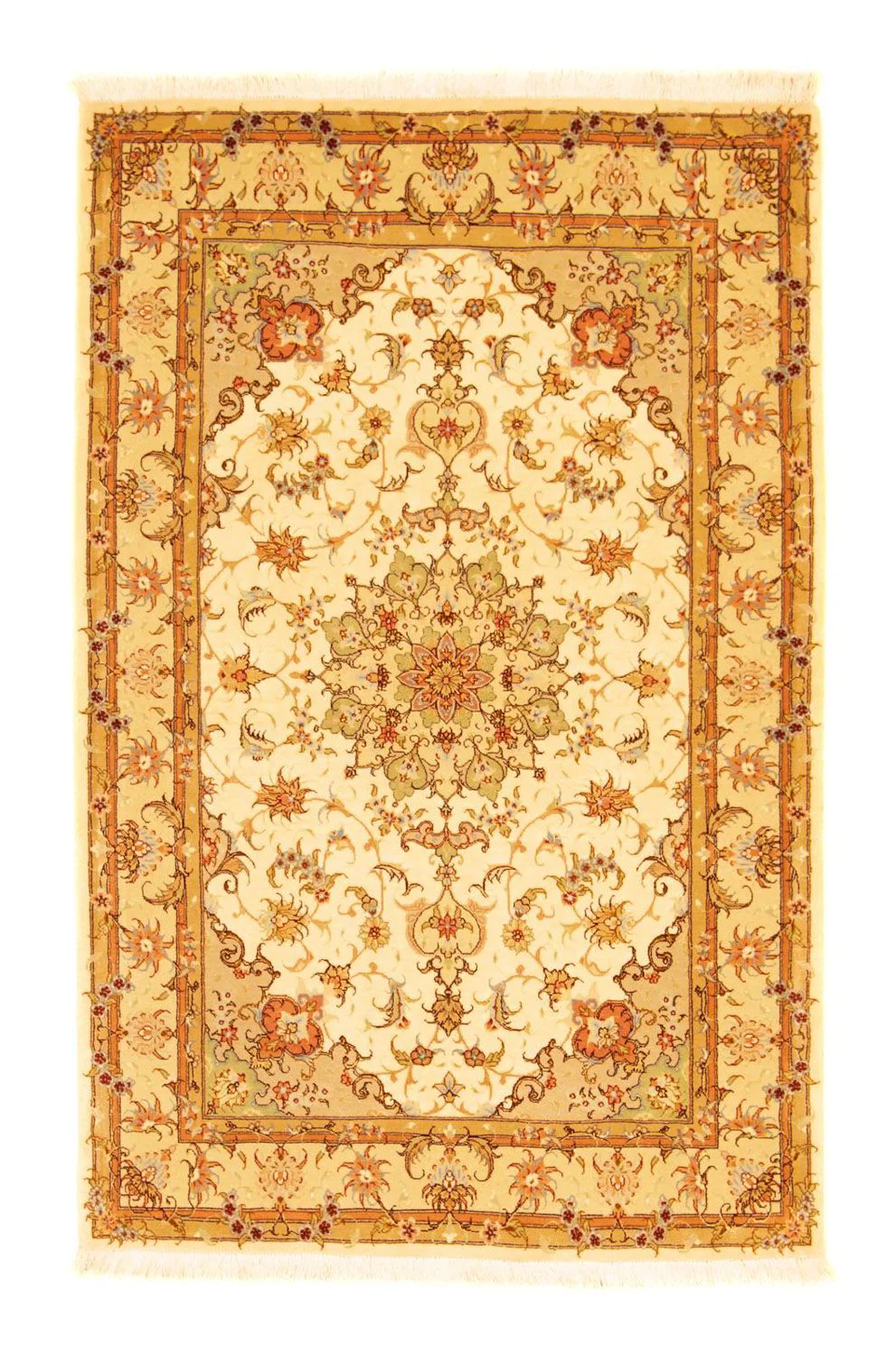 Täbriz - 50 Raj Teppich 162x102cm - Perserteppich