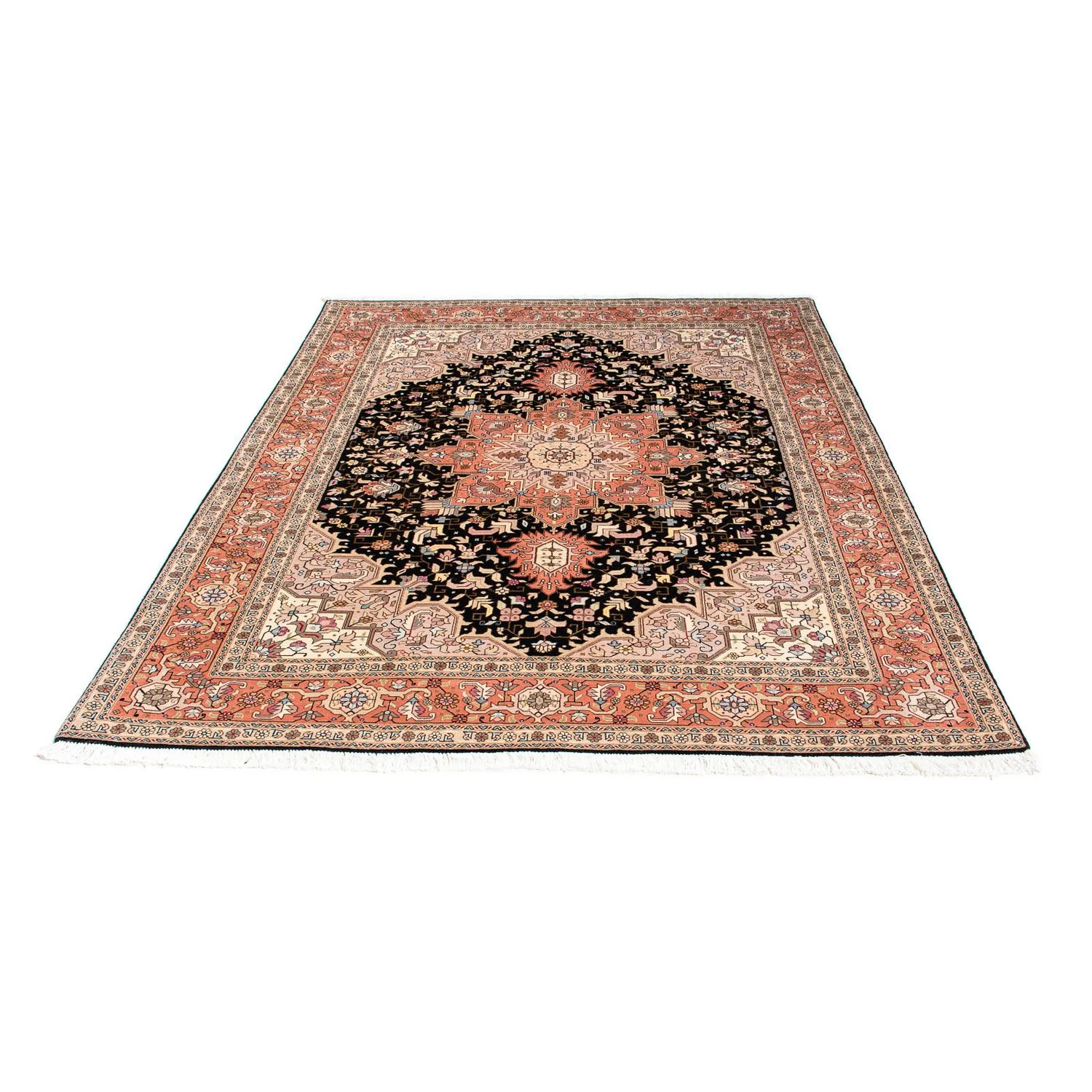 Perserteppich - Täbriz - Royal 196 x 152 cm - dunkelblau - Image 5