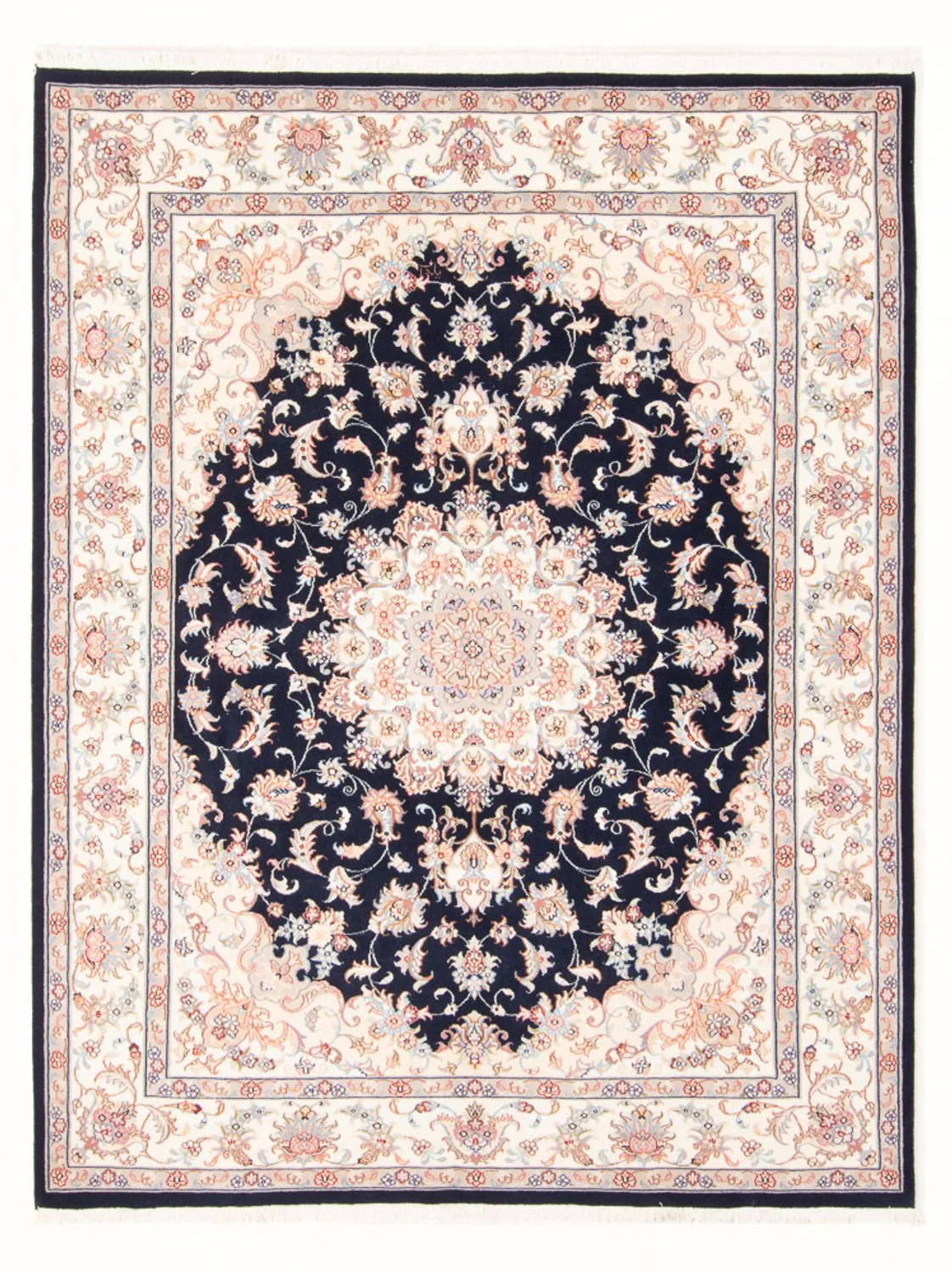 Täbriz - 50 Raj Teppich 197x149cm - Perserteppich