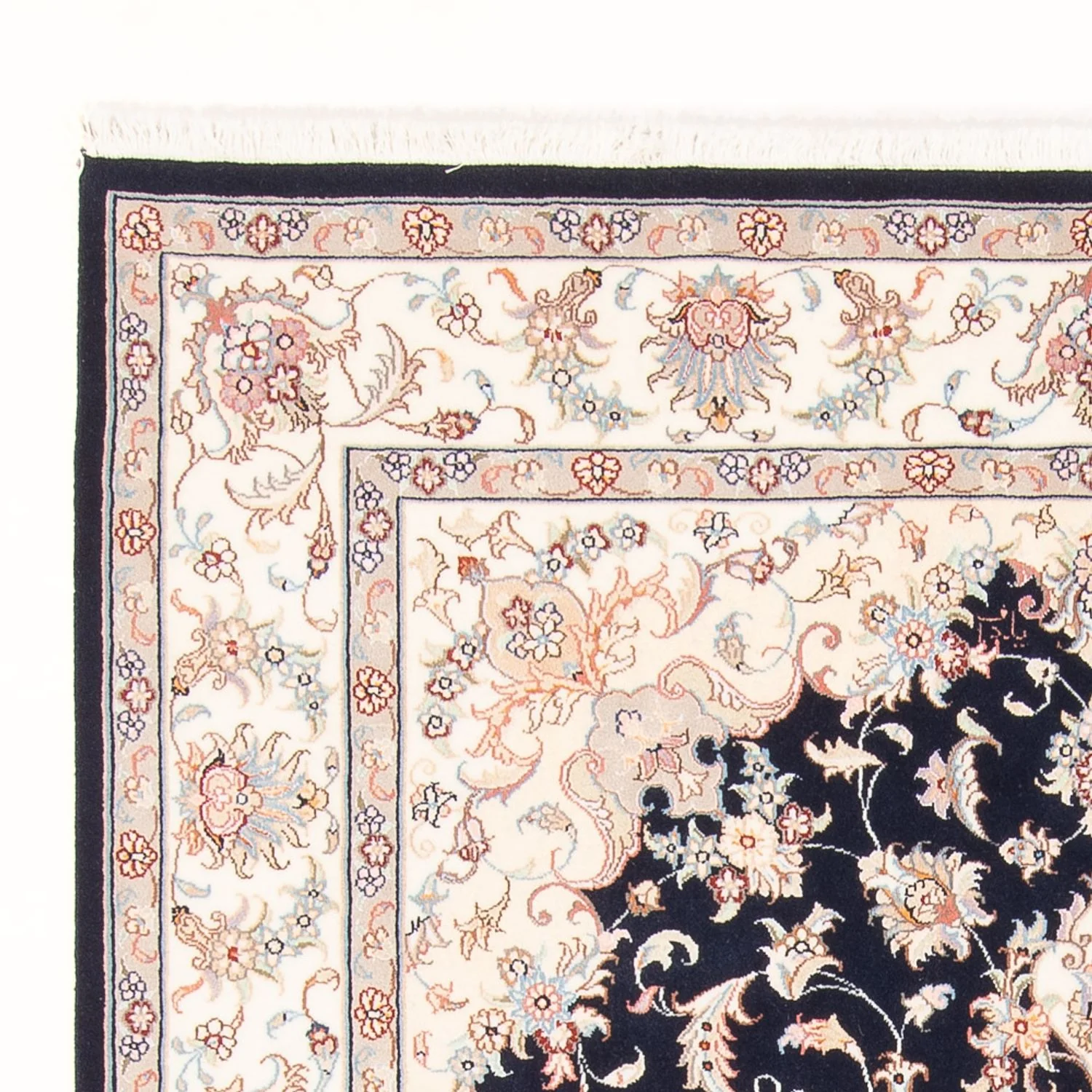 Täbriz - 50 Raj Teppich 197x149cm - Perserteppich - Image 3
