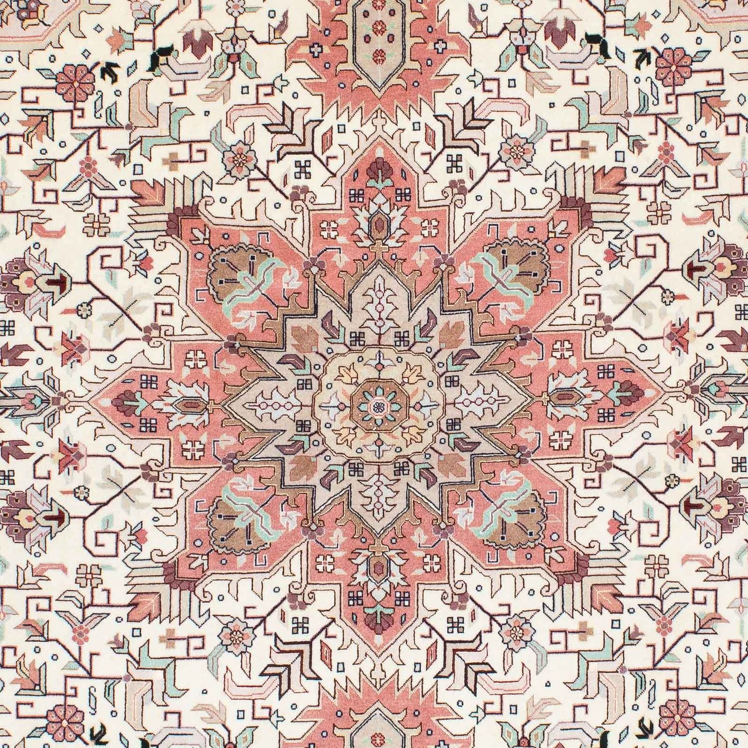 Täbriz - 50 Raj Teppich 200x150cm - Perserteppich - Image 2