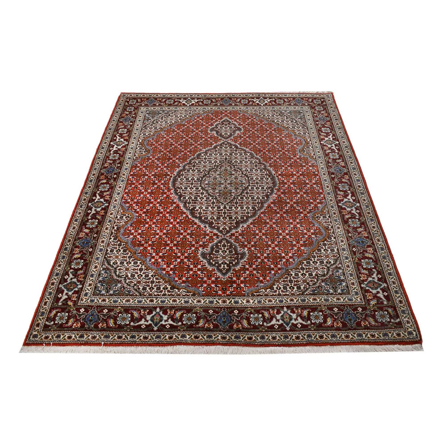 Täbriz - 40 Raj Teppich 200x152cm - Perserteppich - Image 5