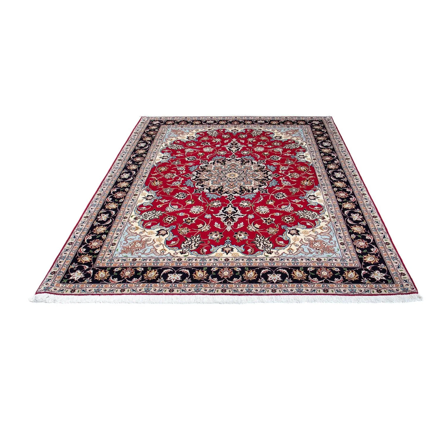 Täbriz - 50 Raj Teppich 200x153cm - Perserteppich - Image 5