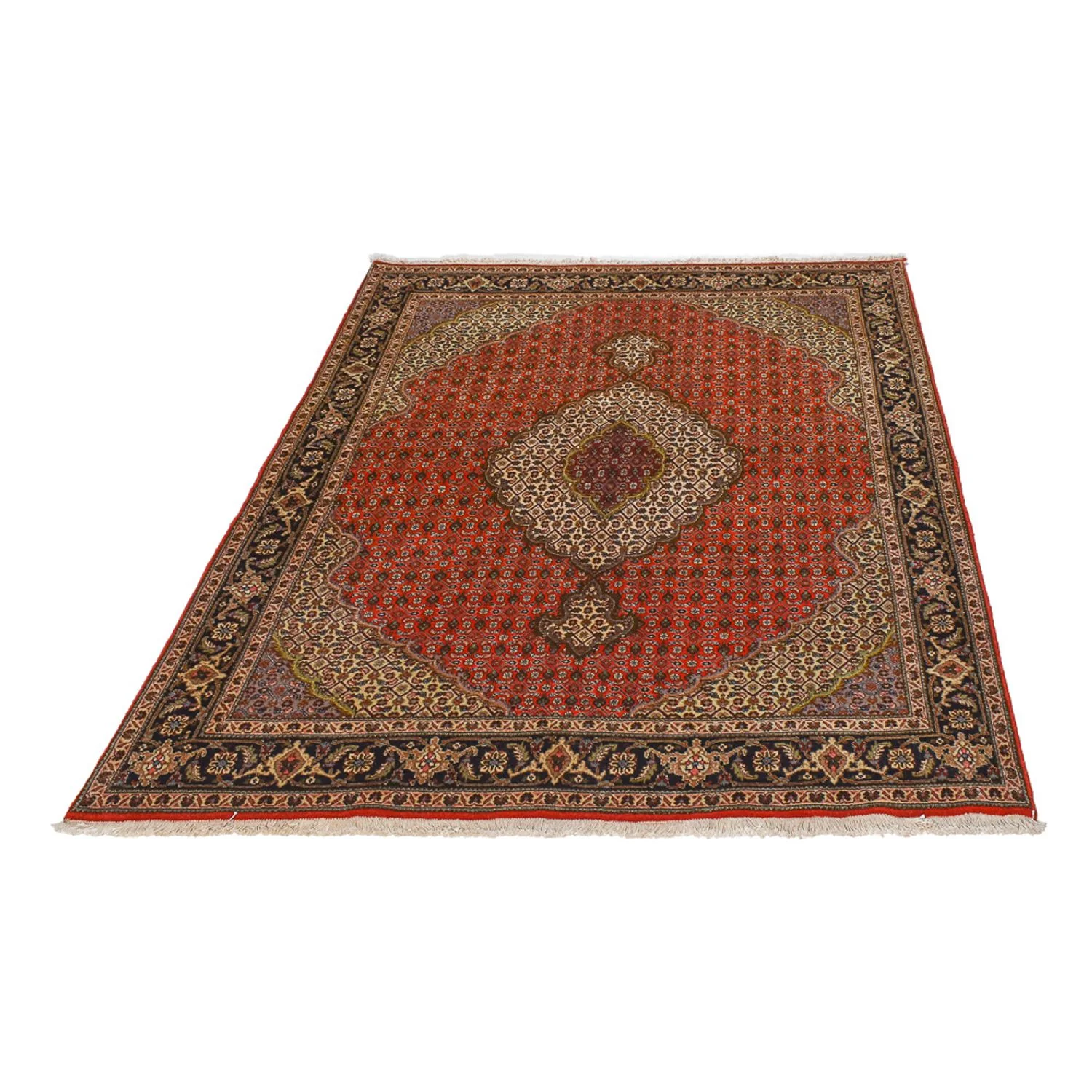 Täbriz - 40 Raj Teppich 200x154cm - Perserteppich - Image 5