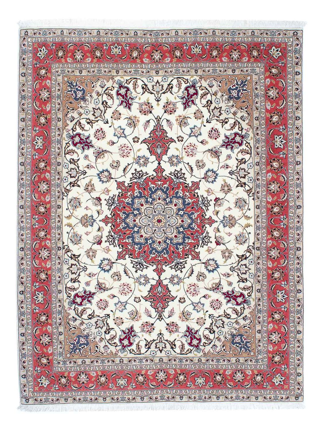 Täbriz - 50 Raj Teppich 200x156cm - Perserteppich