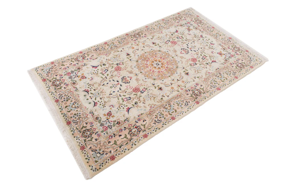 Perserteppich - Täbriz - Royal - 201 x 120 cm - creme - Image 2