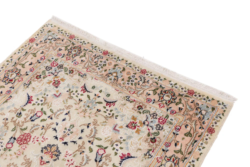 Perserteppich - Täbriz - Royal - 201 x 120 cm - creme - Image 4