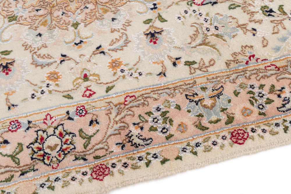 Perserteppich - Täbriz - Royal - 201 x 120 cm - creme - Image 5