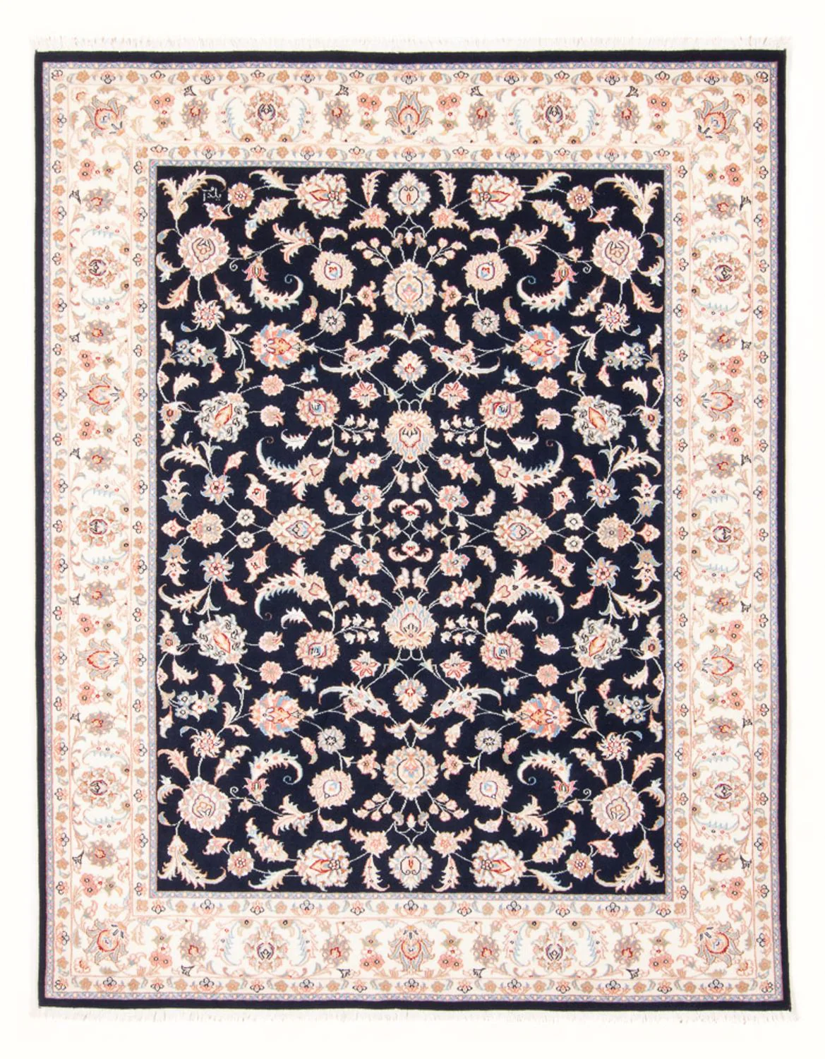 Täbriz - 50 Raj Teppich 201x149cm - Perserteppich
