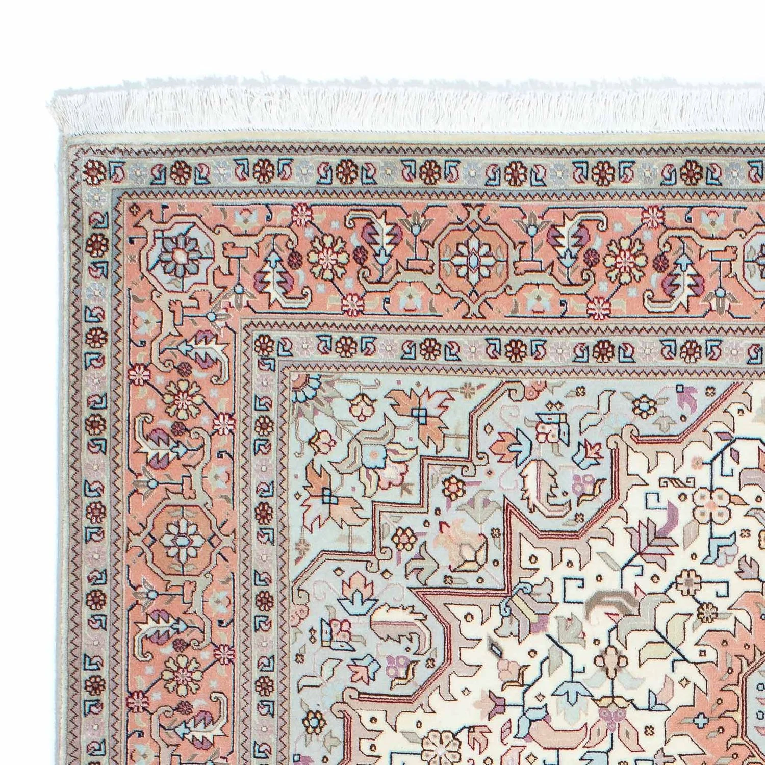 Täbriz - 50 Raj Teppich 202x150cm - Perserteppich - Image 3