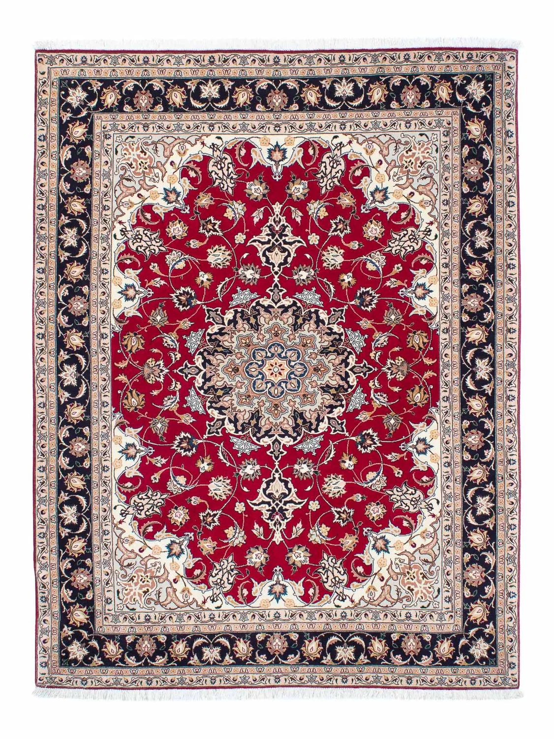 Täbriz - 50 Raj Teppich 202x152cm - Perserteppich