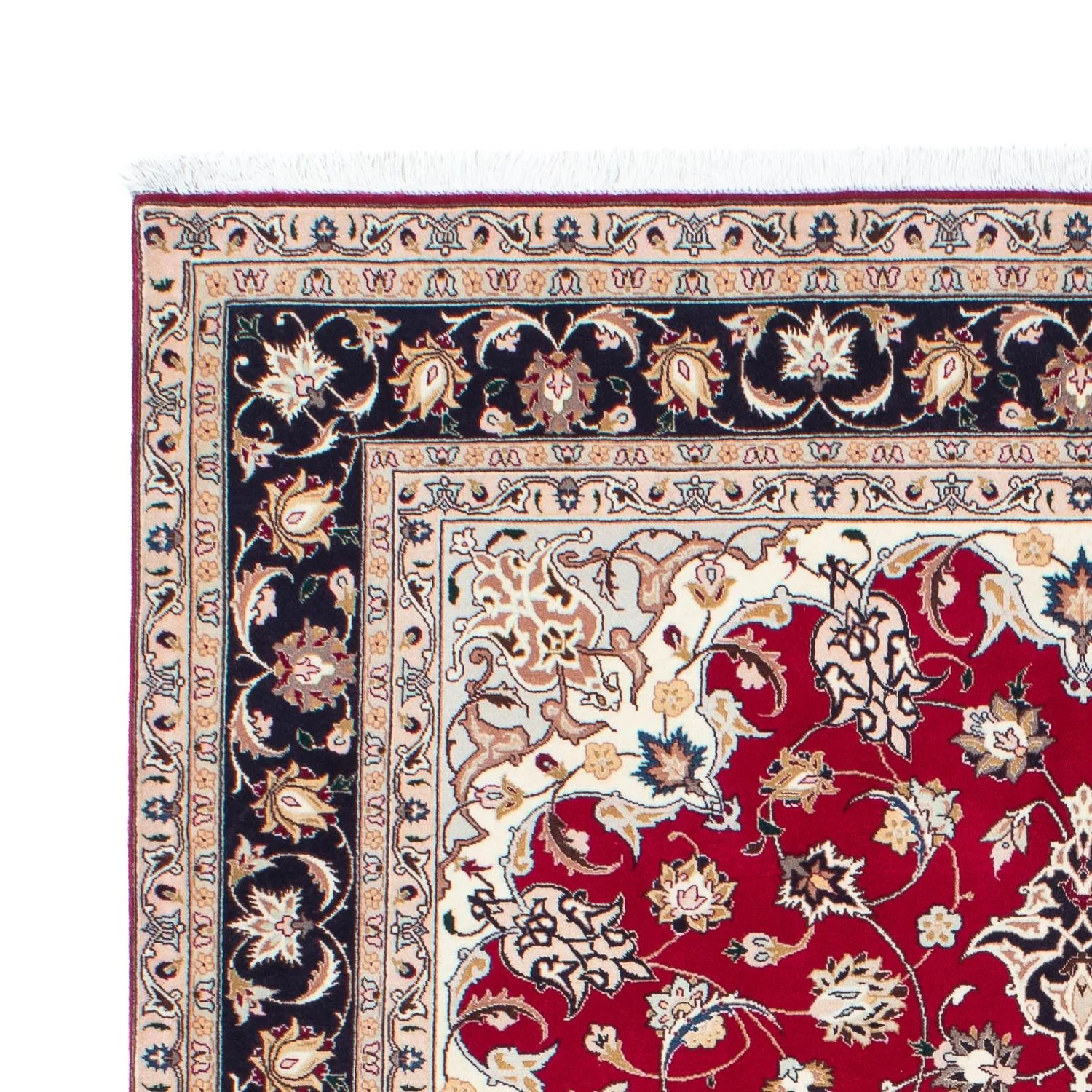Täbriz - 50 Raj Teppich 202x152cm - Perserteppich - Image 3