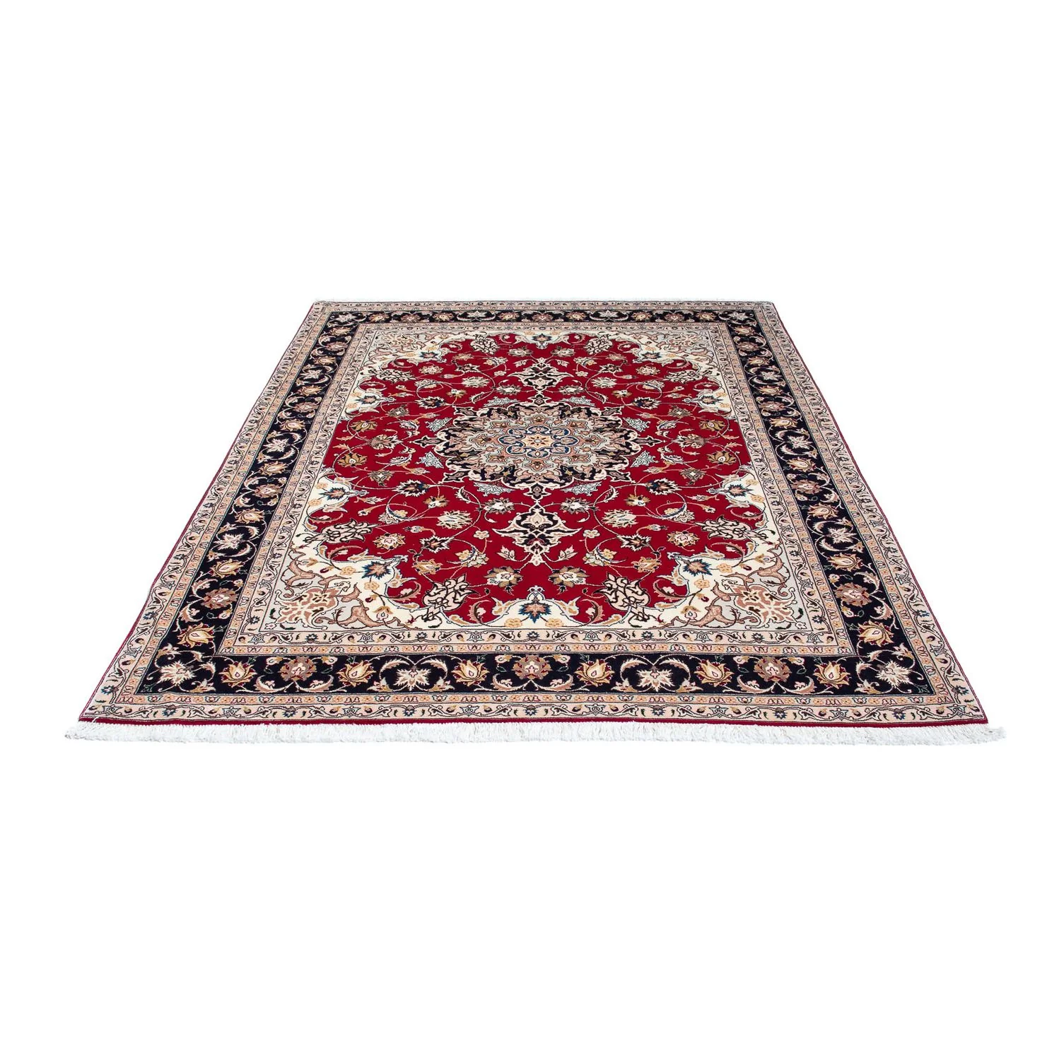 Täbriz - 50 Raj Teppich 202x152cm - Perserteppich - Image 5
