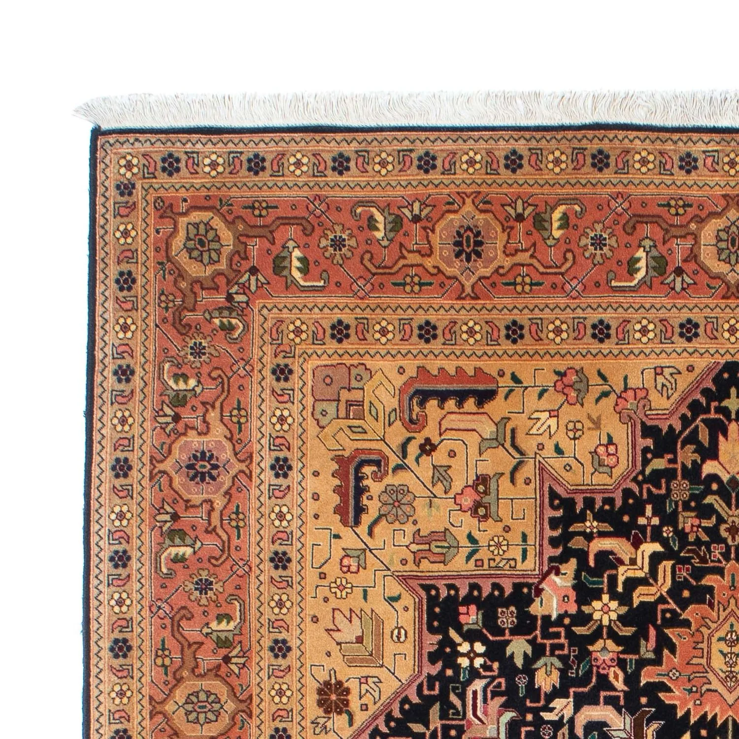 Täbriz - 50 Raj Teppich 203x150cm - Perserteppich - Image 3