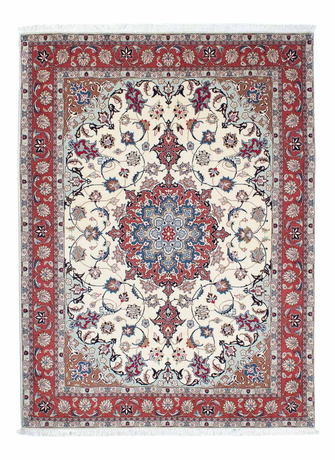 Täbriz - 50 Raj Teppich 203x150cm - Perserteppich