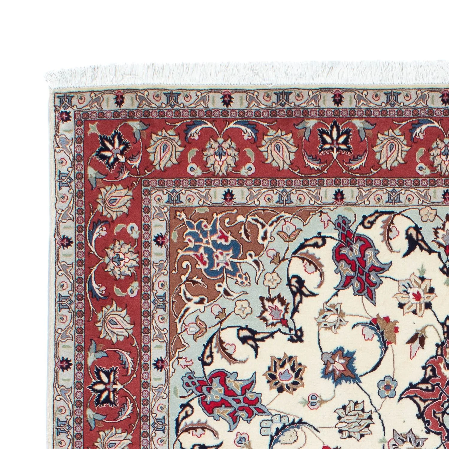 Täbriz - 50 Raj Teppich 203x150cm - Perserteppich - Image 3