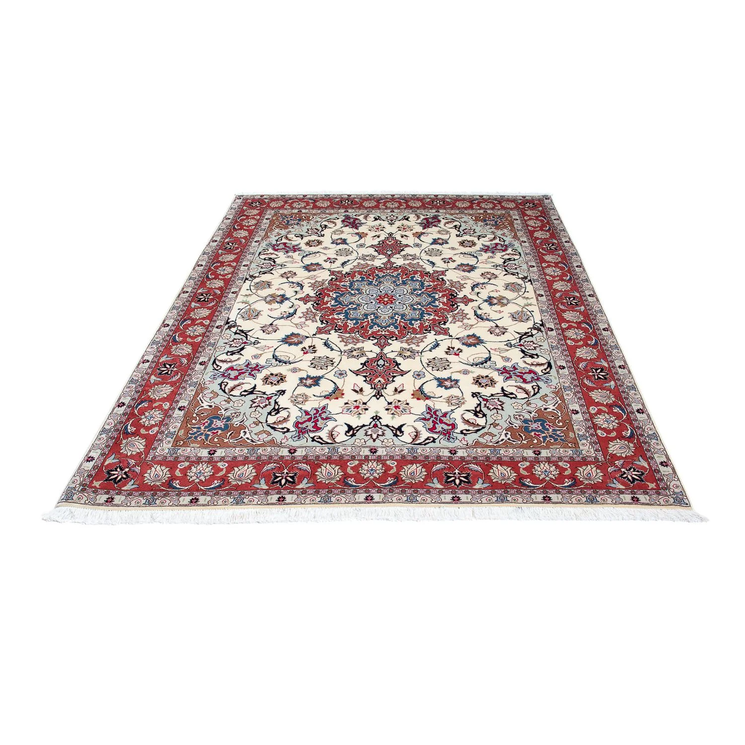 Täbriz - 50 Raj Teppich 203x150cm - Perserteppich - Image 5