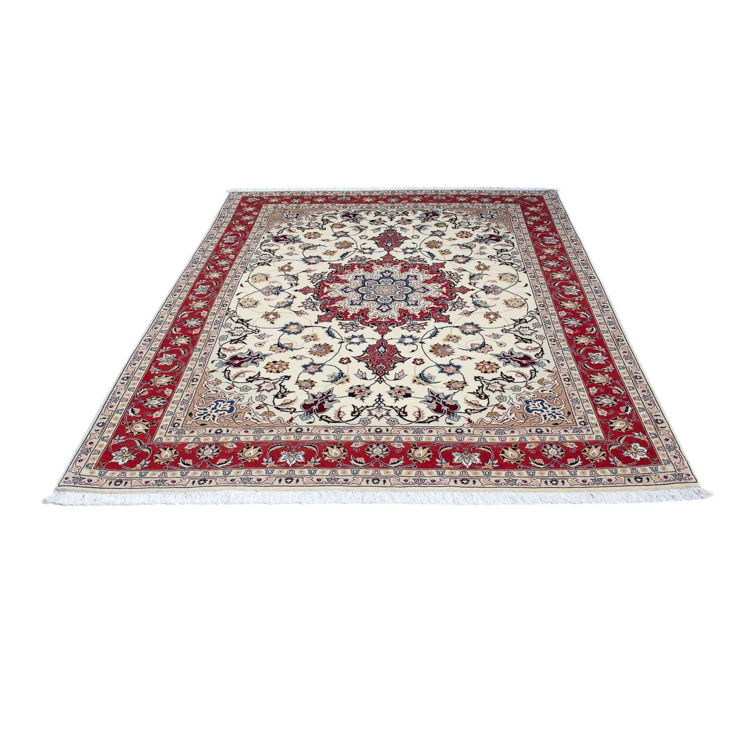 Täbriz - 50 Raj Teppich 203x154cm - Perserteppich - Image 5