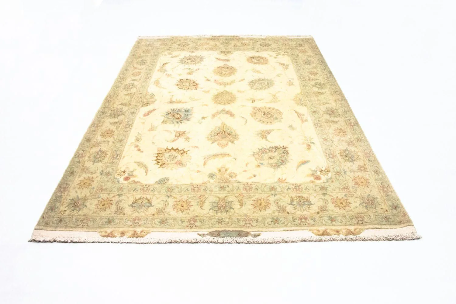 Täbriz - 50 Raj Teppich 204x147cm - Perserteppich - Image 5